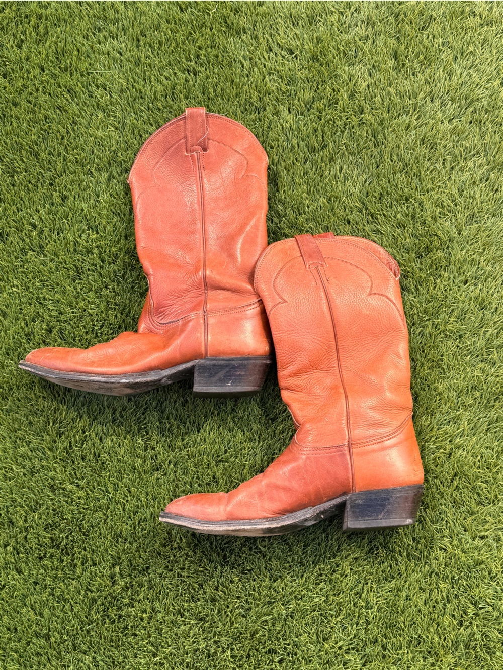 Nocona Men’s Vintage Leather Cowboy Western Boots